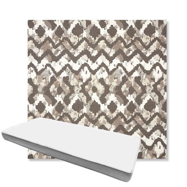 Picture of Inga Merino | Boxed Custom Outdoor Bench Cushion - Sunbrella© Fabric