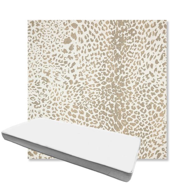 Picture of Instinct Dune | Boxed Custom Outdoor Bench Cushion - Sunbrella© Fabric
