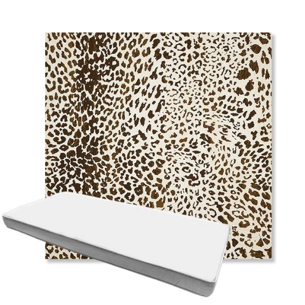 Picture of Instinct Espresso | Boxed Custom Outdoor Bench Cushion - Sunbrella© Fabric