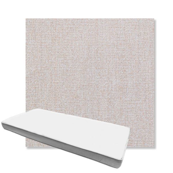 Picture of Kismet Flax | Boxed Custom Outdoor Bench Cushion - Sunbrella© Fabric