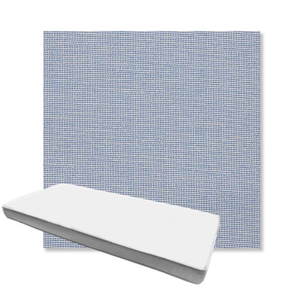 Picture of Kudos Cloud | Boxed Custom Outdoor Bench Cushion - Sunbrella© Fabric