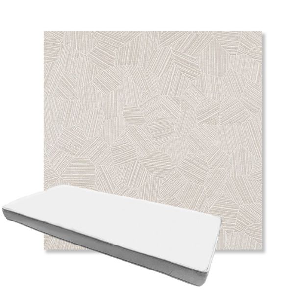 Picture of Leaf Structure Cloud | Boxed Custom Outdoor Bench Cushion - Sunbrella© Fabric