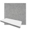 Picture of Leaf Structure Slate | Boxed Custom Outdoor Bench Cushion - Sunbrella© Fabric