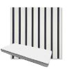 Picture of Lido Indigo | Boxed Custom Outdoor Bench Cushion - Sunbrella© Fabric