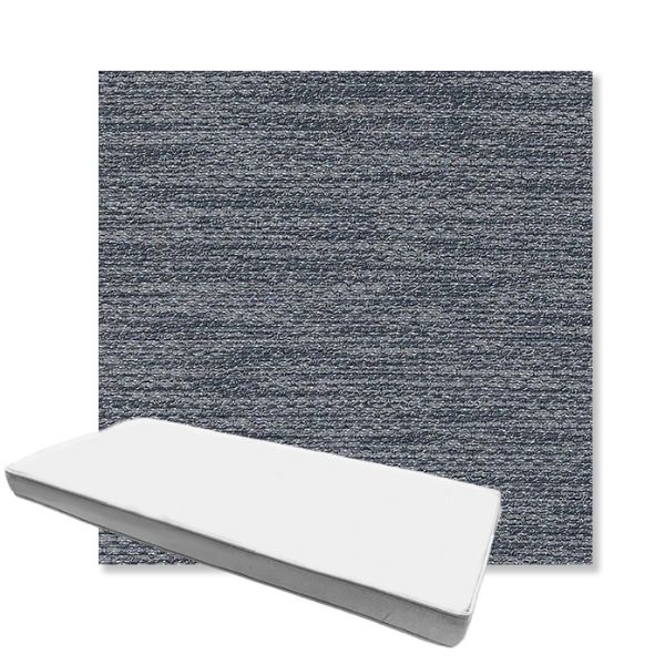 Picture of Litchfield Denim | Boxed Custom Outdoor Bench Cushion - Sunbrella© Fabric