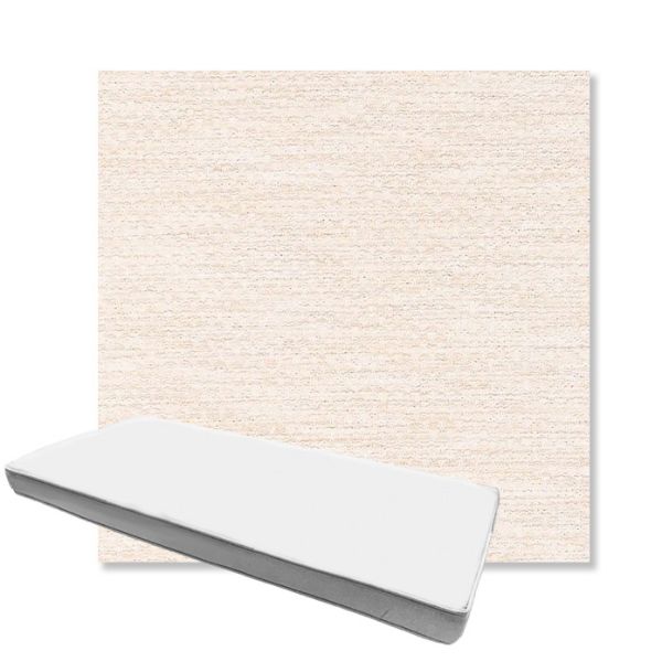 Picture of Litchfield Eggshell | Boxed Custom Outdoor Bench Cushion - Sunbrella© Fabric