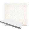 Picture of Litchfield Snow | Boxed Custom Outdoor Bench Cushion - Sunbrella© Fabric
