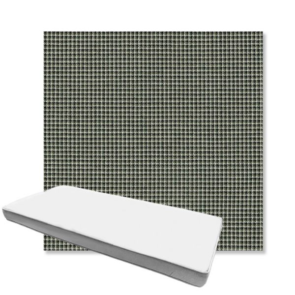 Picture of Lore Moss | Boxed Custom Outdoor Bench Cushion - Sunbrella© Fabric