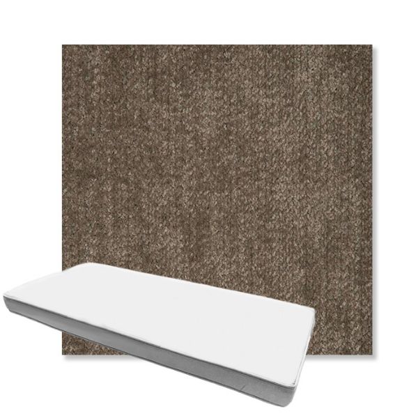 Picture of Margo Mink | Boxed Custom Outdoor Bench Cushion - Sunbrella© Fabric
