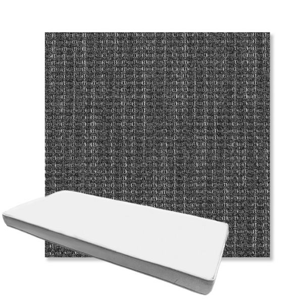 Picture of Metamorphic Slate | Boxed Custom Outdoor Bench Cushion - Sunbrella© Fabric