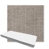 Picture of Momento Dove | Boxed Custom Outdoor Bench Cushion - Sunbrella© Fabric