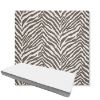 Picture of Namibia Grey | Boxed Custom Outdoor Bench Cushion - Sunbrella© Fabric