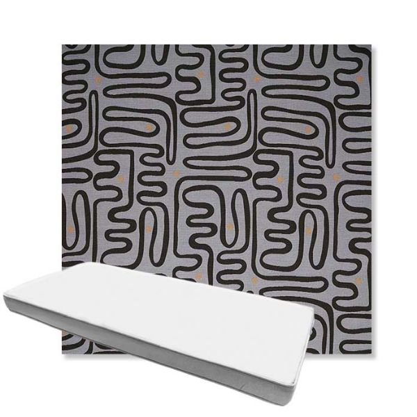 Picture of Nema Moonlight | Boxed Custom Outdoor Bench Cushion - Sunbrella© Fabric