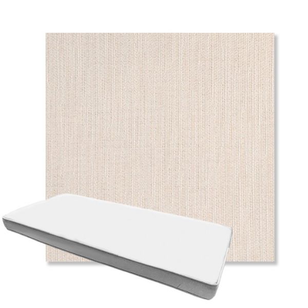 Picture of Nova Glimmer | Boxed Custom Outdoor Bench Cushion - Sunbrella© Fabric