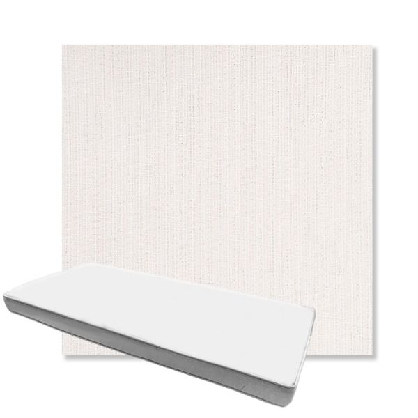 Picture of Nova Parchment | Boxed Custom Outdoor Bench Cushion - Sunbrella© Fabric