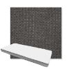 Picture of Nurture Charcoal | Boxed Custom Outdoor Bench Cushion - Sunbrella© Fabric