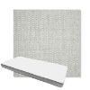 Picture of Pique Cloud | Boxed Custom Outdoor Bench Cushion - Sunbrella© Fabric