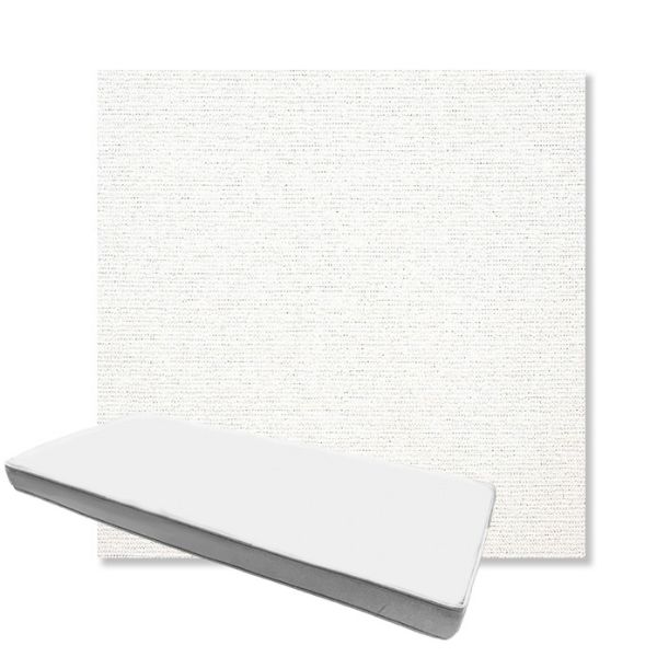 Picture of Platform Salt | Boxed Custom Outdoor Bench Cushion - Sunbrella© Fabric
