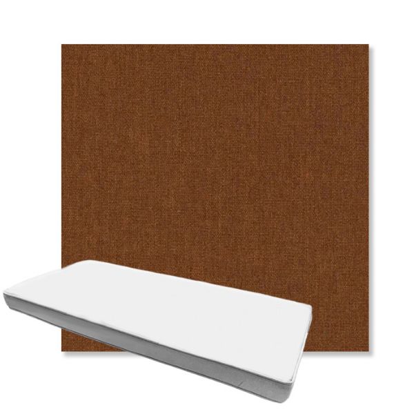 Picture of Play Teak | Boxed Custom Outdoor Bench Cushion - Sunbrella© Fabric