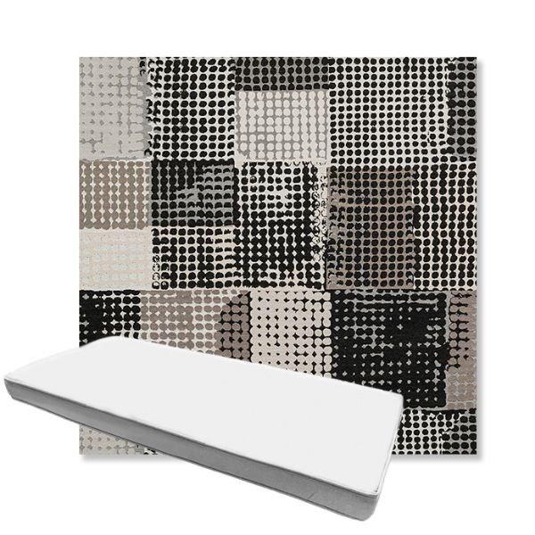 Picture of Pop Film | Boxed Custom Outdoor Bench Cushion - Sunbrella© Fabric