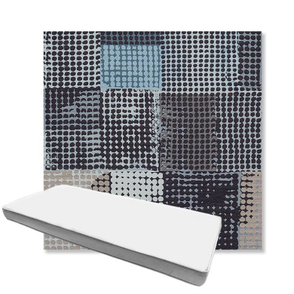 Picture of Pop Patch | Boxed Custom Outdoor Bench Cushion - Sunbrella© Fabric