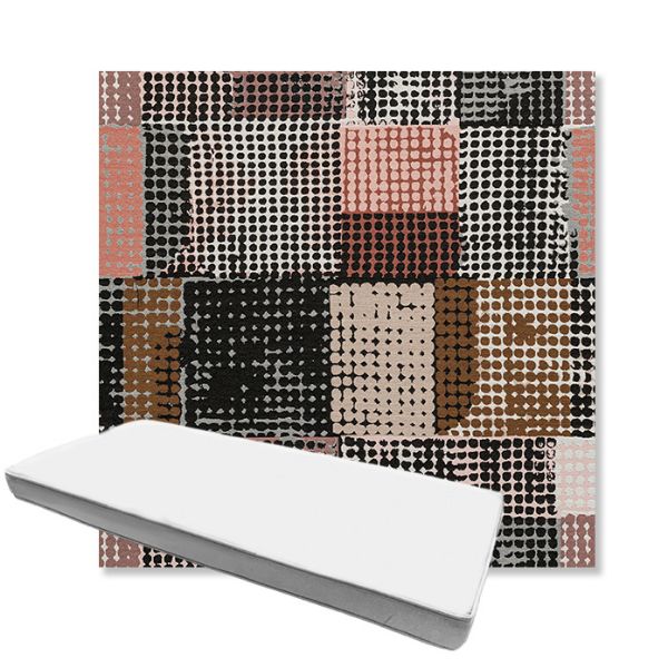 Picture of Pop Tart | Boxed Custom Outdoor Bench Cushion - Sunbrella© Fabric
