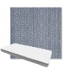 Picture of Posh Sapphire | Boxed Custom Outdoor Bench Cushion - Sunbrella© Fabric