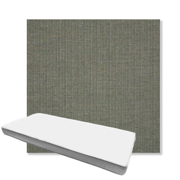 Picture of Proven Olive | Boxed Custom Outdoor Bench Cushion - Sunbrella© Fabric