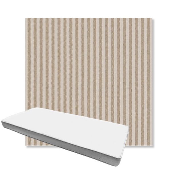 Picture of Refresh Dune | Boxed Custom Outdoor Bench Cushion - Sunbrella© Fabric