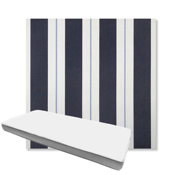 Picture of Relate Harbor | Boxed Custom Outdoor Bench Cushion - Sunbrella© Fabric
