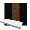 Picture of Rothko Bourbon Blue | Boxed Custom Outdoor Bench Cushion - Sunbrella© Fabric