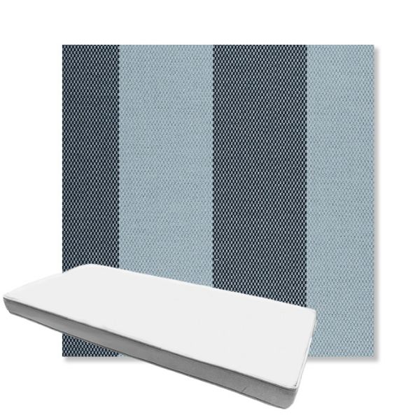Picture of Rothko Oceanfront | Boxed Custom Outdoor Bench Cushion - Sunbrella© Fabric