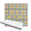Picture of Rubix Lemon Lime | Boxed Custom Outdoor Bench Cushion - Sunbrella© Fabric