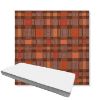Picture of Rubix Spicy Melon | Boxed Custom Outdoor Bench Cushion - Sunbrella© Fabric