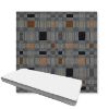 Picture of Rubix Vintage Denim | Boxed Custom Outdoor Bench Cushion - Sunbrella© Fabric