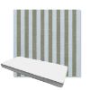 Picture of Sail Away Aloe | Boxed Custom Outdoor Bench Cushion - Sunbrella© Fabric