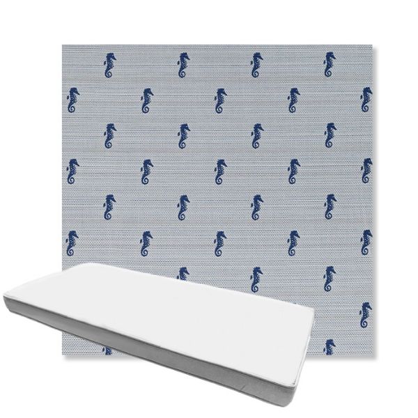 Picture of Schooner Neptune | Boxed Custom Outdoor Bench Cushion - Sunbrella© Fabric