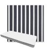 Picture of Shore Navy | Boxed Custom Outdoor Bench Cushion - Sunbrella© Fabric