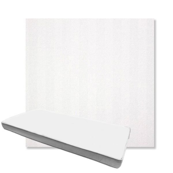 Picture of Switch Salt | Boxed Custom Outdoor Bench Cushion - Sunbrella© Fabric