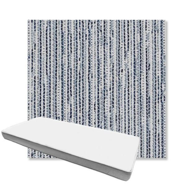 Picture of Tectonic Coastal | Boxed Custom Outdoor Bench Cushion - Sunbrella© Fabric