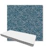 Picture of Undercurrent Lagoon | Boxed Custom Outdoor Bench Cushion - Sunbrella© Fabric
