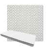 Picture of Underline Dove | Boxed Custom Outdoor Bench Cushion - Sunbrella© Fabric