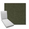 Picture of Abstraction Juniper | Boxed Chaise Lounge Cushion - Sunbrella© Fabric