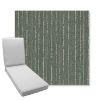 Picture of Abundant Seaglass | Boxed Chaise Lounge Cushion - Sunbrella© Fabric