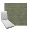 Picture of Ambrose Fern | Boxed Chaise Lounge Cushion - Sunbrella© Fabric