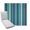 Picture of Ascend Oasis | Boxed Chaise Lounge Cushion - Sunbrella© Fabric