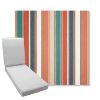 Picture of Ascend Tropical | Boxed Chaise Lounge Cushion - Sunbrella© Fabric