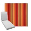 Picture of Astoria Sunset | Boxed Chaise Lounge Cushion - Sunbrella© Fabric