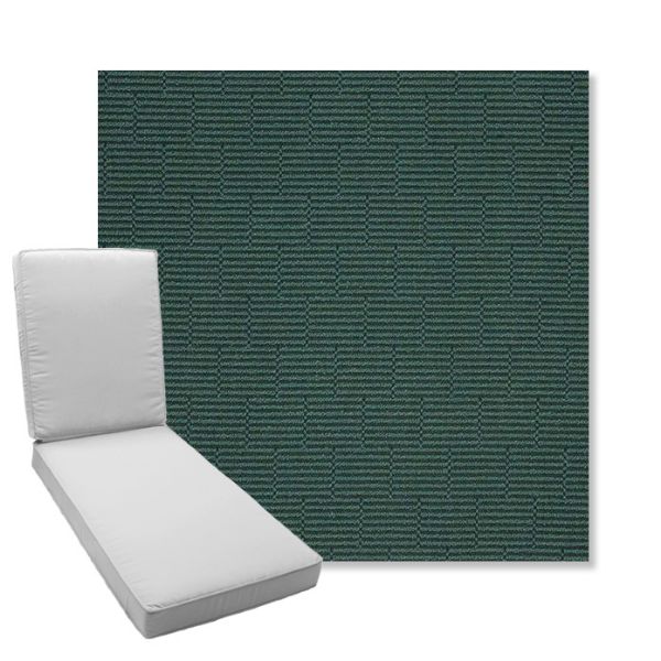 Picture of Boardwalk Coaster | Boxed Chaise Lounge Cushion - Sunbrella© Fabric