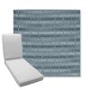 Picture of Boardwalk Surf Shop | Boxed Chaise Lounge Cushion - Sunbrella© Fabric